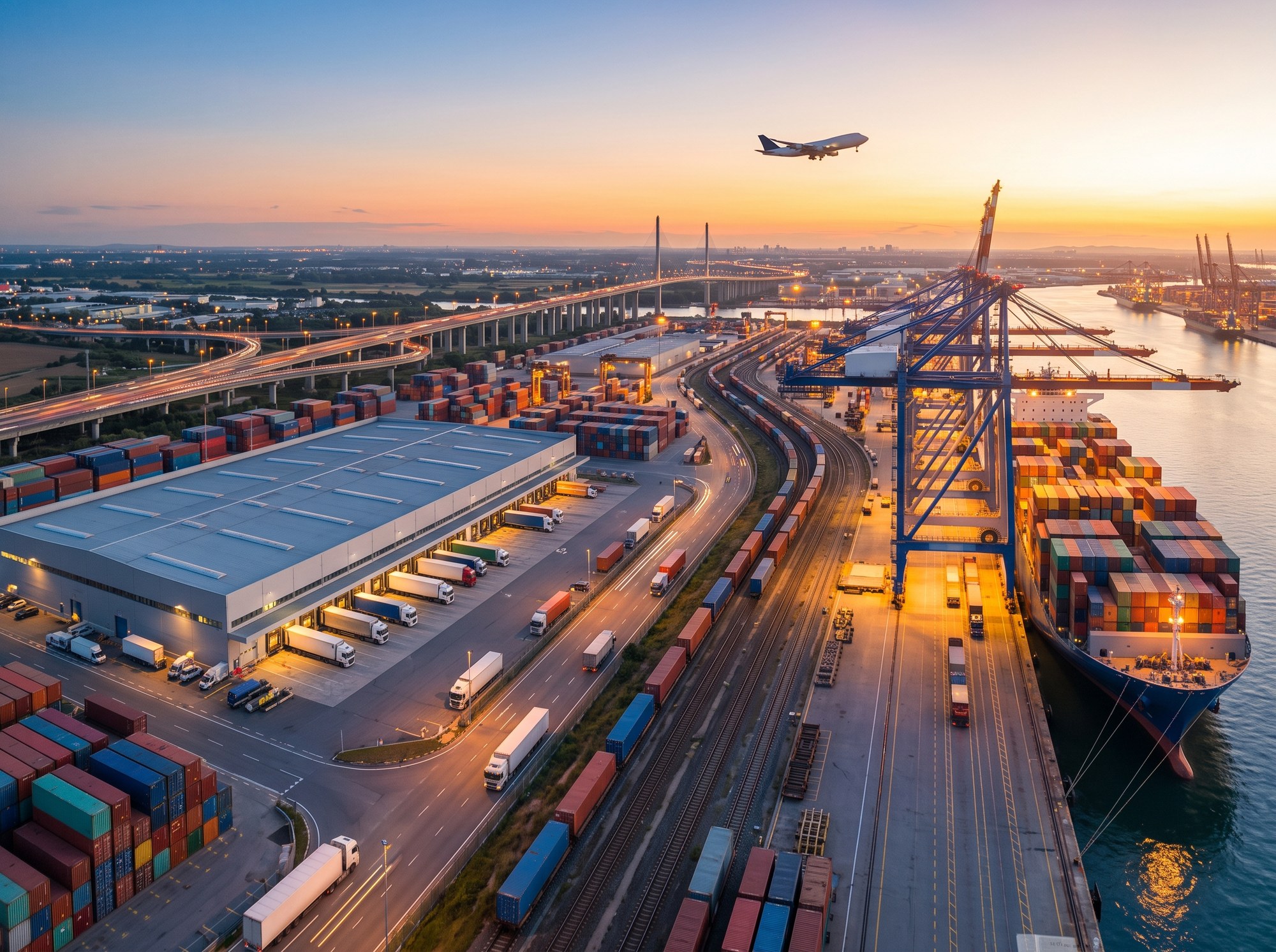 Transportation, logistics and supply chain network
